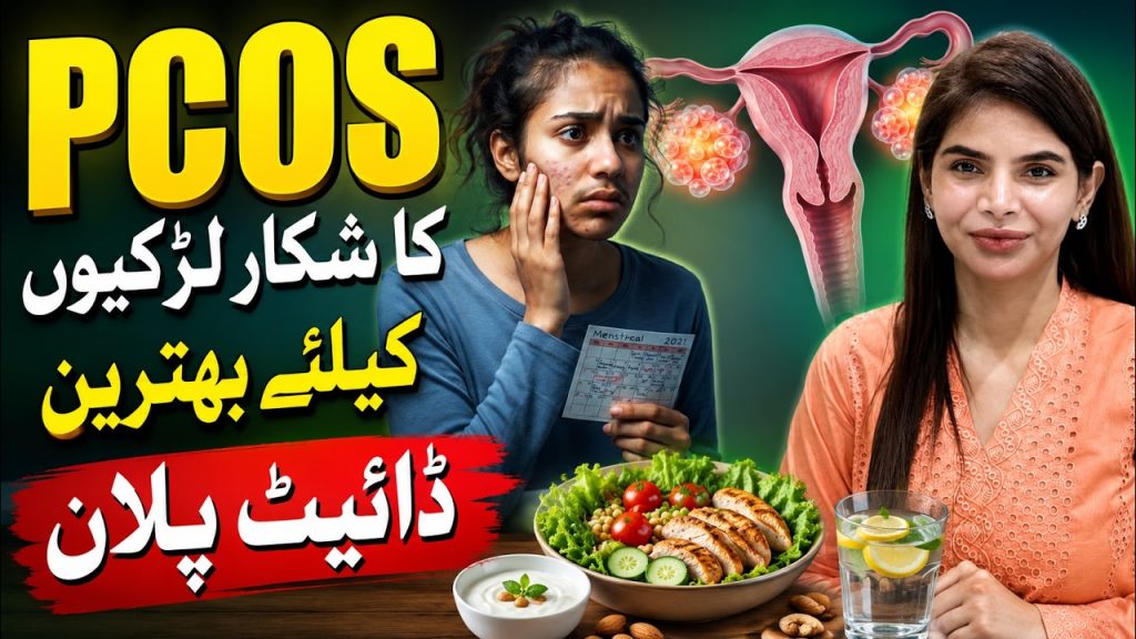 Dietitian Ayesha Nasir explaining the symptoms of PCOS and what to eat